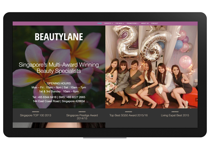 Janet Lim – Beautylane Website