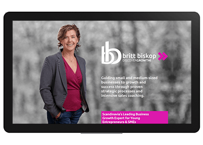 Britt Biskop Landing Page