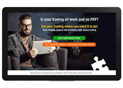 Jigsaw Trading Landing Page