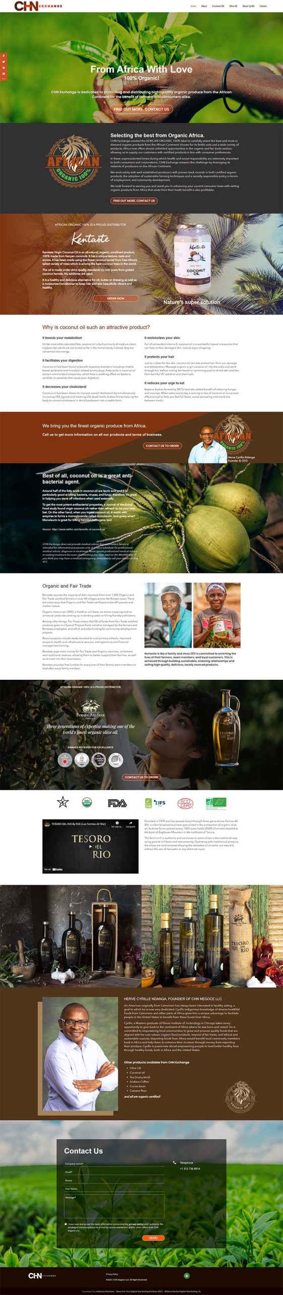 Herve Cyrille Ndanga - Homepage